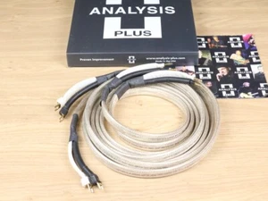 Analysis Plus Big Silver Oval highend audio speaker cables 3,0 metre - Foto 1 di 4