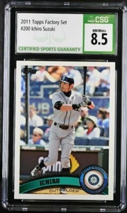 2011 Topps Factory Set Limited Edition Ichiro Suzuki #200 CSG CGC Graded (8.5) - Picture 1 of 2