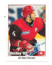 1995 Swedish Pro Hockey Panini Sticker #121 Dino Kessler Switzerland