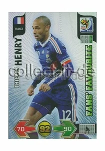 Adrenalyn WM World Cup 2010 - 158 - Thierry Henry - Frankreich - Fans Favourite - Bild 1 von 1