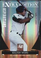 2011 (CARDINALS) Donruss Elite Extra Edition Prospects Aspirations #P12 Wong