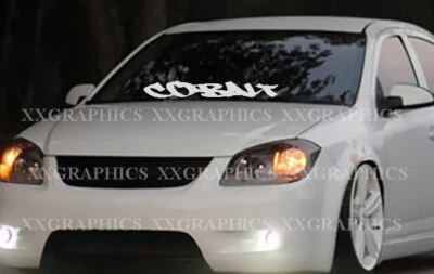 Calcomanía adhesiva estilo #B parabrisas vinilo cobalto para Chevy Chevrolet Foto 1 de 2