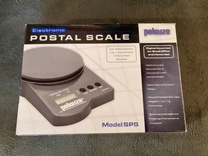 Pelouze Electronic POSTAL SCALE Model SP5 5 lb /2.2 kg Capacity TESTED OPEN BOX - Picture 1 of 3