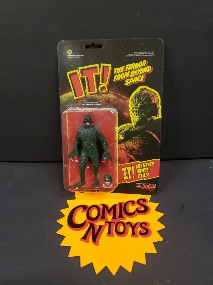 IT! Figura de acción retro The Terror From Beyond Space Alien verde escala 3,75" Foto 1 de 2