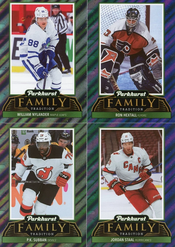 U PICK LOT 2021-22 21-22 Parkhurst FAMILY TRADITIONS Insert card set #FT1-10 - Image 1 of 1