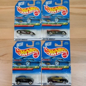 Hot Wheels 2000 Future Fleet 2000 Series Juego Completo de 4 Coches NUEVO/SELLADO - Imagen 1 de 13