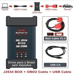 Autel Brazil Tax Private Link, J2534 ship from china with 100 reais tax - Picture 1 of 6