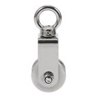 U-groove Pulley Roller Swivel Rope Hunting Slide Cable Stainless Steel