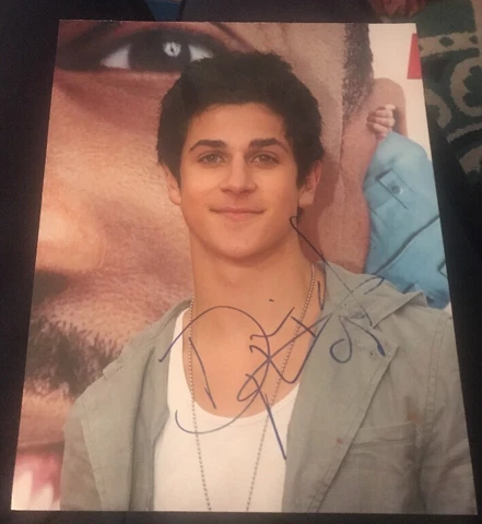 DAVID HENRIE SIGNED 8X10 PHOTO SELENA GOMEZ WAVERLY PLACE W/COA+PROOF RARE WOW Cover