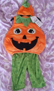 PUMPKIN HALLOWEEN COSTUME 6 TO 9 MONTHS BNWT - Picture 1 of 4