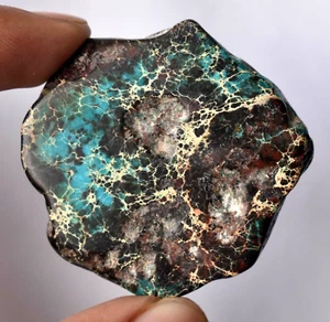 102,60 quilates losa áspera turquesa azul natural AAA+ piedras preciosas sueltas regalo para mujer - Imagen 1 de 7