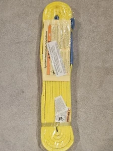 AMH 2"x20ft 2-ply Web Sling Lifting Sling Strap Flat Eye 6400 Lb  (1 Pack) - Picture 1 of 3