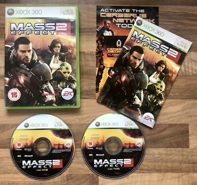 MASS EFFECT 2 - MICROSOFT X-BOX 360 GAME (MICROSOFT STUDIOS) PEGI 18 - EA GAMES - Image 1 of 4