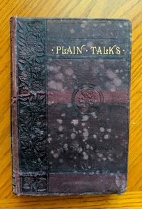 Plain Talks on Familiar Subjects, by J. G. Holland (1887) HC Copyright 1881 - Bild 1 von 12
