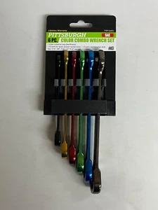 Pittsburgh Farbe Combo Schraubenschlüssel Set 6-teilig SAE brandneu 66053 - Bild 1 von 5