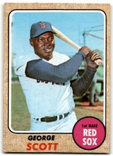 1968 Topps George Scott . Boston Red Sox #233