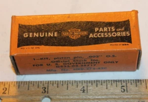 UNOPENED New Old Stock! Harley Davidson Piston Pin 275-42C NICE GRAPHICS ON BOX! - Picture 1 of 3