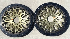 Discos de freno delanteros Ducati 305 mm Brembo SuperSport patrón de 6 pernos 15 mm desplazados - Imagen 1 de 9