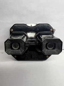 VINTAGE 1940er SAWYER'S BAKELITE VIEW-MASTER ~ SCHWARZ ~ FUNKTIONIERT SUPER! - Bild 1 von 6