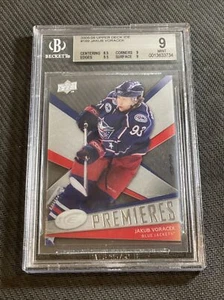 2008-09 UPPER DECK ICE JAKUB VORACEK ROOKIE PREMIERES #ed 63/99 BGS 9 MINT - Picture 1 of 2