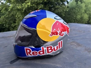Red Bull Shoei RF-1100 Size Medium Motorcycle/Drivkng Helmet *Custom Made* - Picture 1 of 7