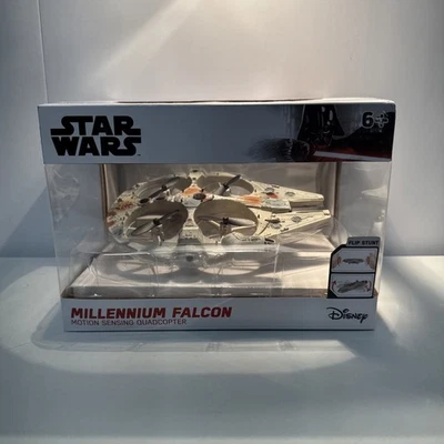 Disney Star Wars Millennium Falcon Motion Sensing Drone Quadcopter - Image 1 of 4