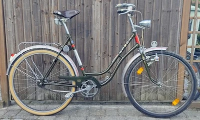 Bauer Damenrad Original ca.1950-1960 Top Zustand Grün Jubiläumsrad - Bild 1 von 4