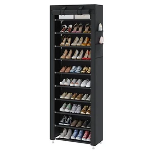 10-Tier Free Standing Shoe Rack Sturdy Shoe Rack Organizer for Closet Entrywa... - Picture 1 of 9