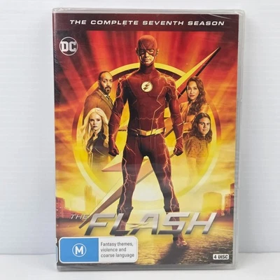 The Flash Temporada 7 | Juego de DVD DC Comics Grant Gustin Candice Patton Acción Reg 4 Foto 1 de 2