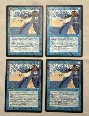 Hydroblast x4 MTG Ice Age 4x Magic Good Moderate Play MP - Image 1 of 2