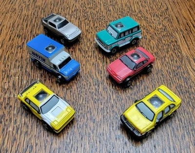 Lote de seis Micro Machines Vintage Galoob 1989 Private Eyes Bundle Foto 1 de 3