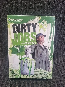 DIRTY JOBS WITH MIKE ROWE: SEASON THREE VOL. 2, 3-DISC DVD SET, MAGGOT, EGG FARM - Picture 1 of 4