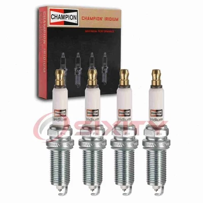 4 pc Champion Iridium Spark Plugs for 2015-2017 Lexus NX200t 2.0L L4 ca - Image 1 of 4