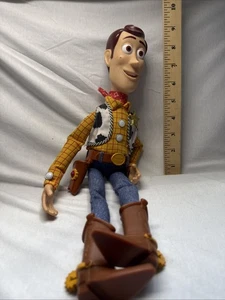 Disney Pixar Toy Story Talking Woody 15" Pull String Doll No Hat Thinkway WORKS - Picture 1 of 15