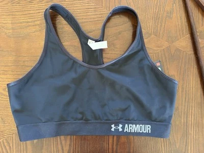 Under Armour Sports Bra Medium Support Women's XL Extra Large Black - Image 1 of 4