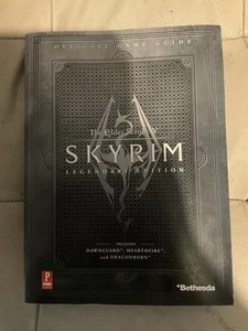 The Elder Scrolls V SKYRIM Legendary Edition Official Game Guide with Map - Picture 1 of 2