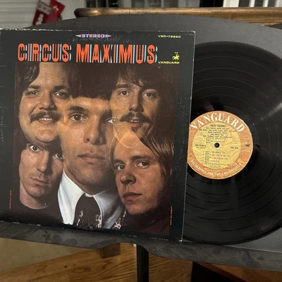 CIRCUS MAXIMUS ~ 1967 FOLK / PSYCH Vanguard LP w/ JERRY JEFF WALKER EX Foto 1 de 2