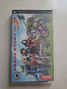 Brave Story New Traveler - Sony PSP PLAYSTATION - CASE AND MANUAL ONLY FREE S&H - Picture 1 of 6