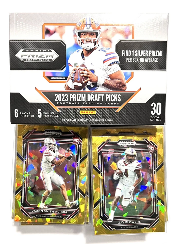 2023 Panini Prizm Draft Picks Gold Ice Prizm Rookies - Vets - Inserts U-PICK - Image 1 of 1