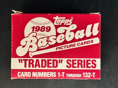 1989 Topps Baseball Traded Set, All Cards are Nm-Mint in Original Box - Image 1 of 2
