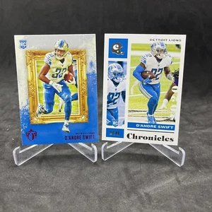 (2) 2020-21 Chronicles D'ANDRE SWIFT Pink Gridiron Kings #GK-10 Lions Lo T - Bild 1 von 2