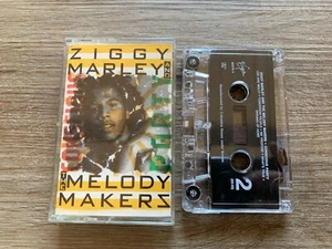 VINTAGE ZIGGY MARLEY THE MELODY MAKERS CONSCIOUS PARTY V4-908078 CASSETTE TAPE  - Picture 1 of 3