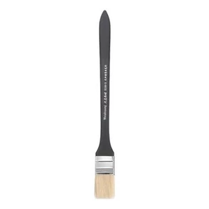 Kleiner Pinsel 1" Breiter mit Naturborsten und Holzgriff, Malwerkzeug Weiß - Bild 1 von 5