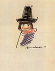 LUDWIG BEMELMANS Signed Drawing - Illustrator / Writer - 10"x8" reprint