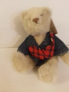 Bialosky Bears Fisherman Charlie Teddy Bear Approx 7" As Posed Mint With Tags - Picture 1 of 3
