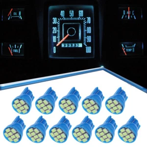 Gauge Cluster 8SMD LED Dashboard Bulbs Ice Blue For Chevy 82 89 Camaro IROC Z28 - Bild 1 von 10