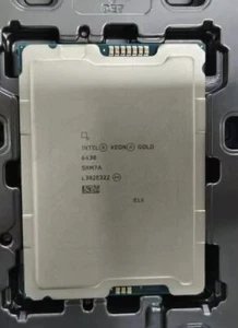 Intel Xeon Gold 6430 QS LGA-4677 2S Server CPU Processor 1.9GHz 32-Core 60MB - Picture 1 of 4