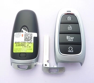 NEW OEM 2021-2023 HYUNDAI SANTA FE smart keyless remote fob 95440-S2500 +KEY - Image 1 of 4