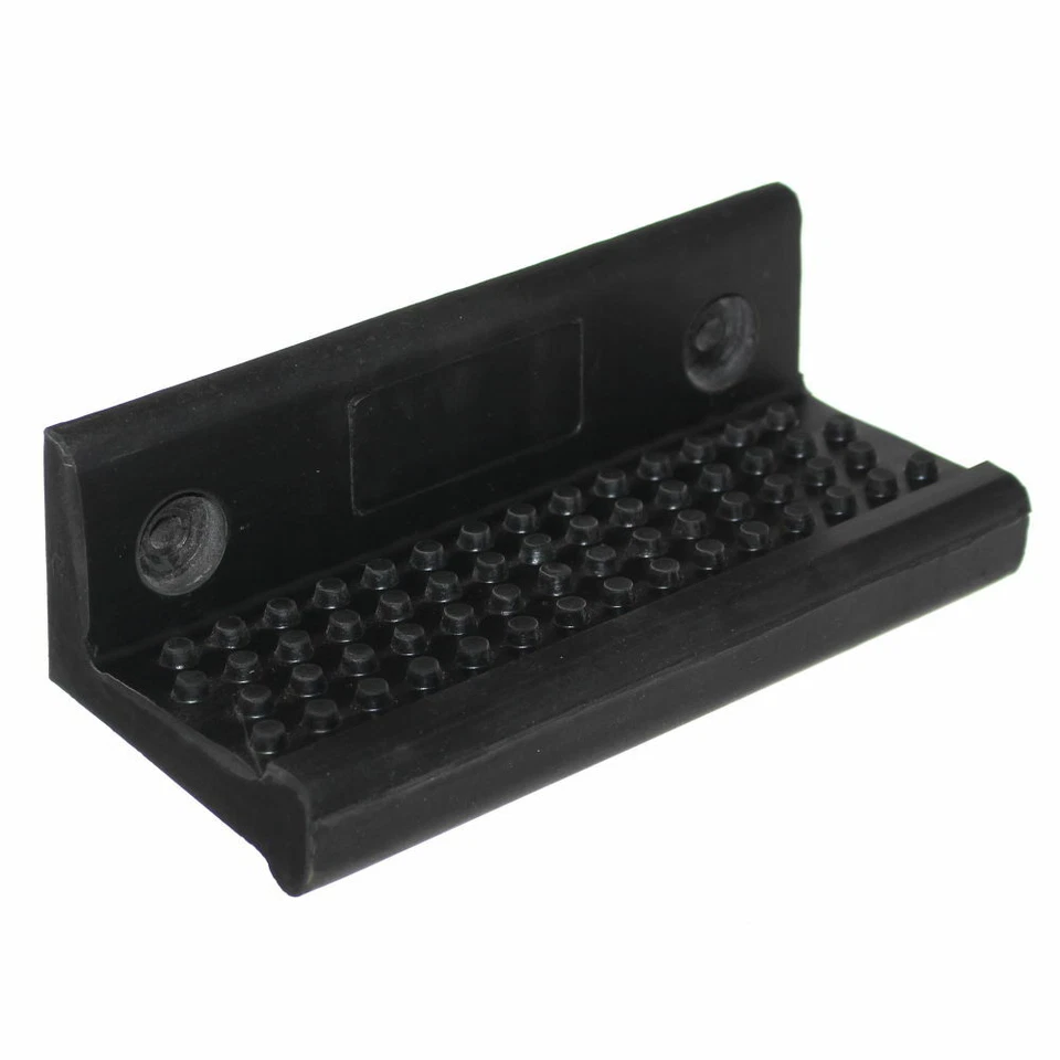 1 Trittstufe gummiert Tritt Steighilfe Stufe Anhänger Trailer Bordwand LKW NEU - Bild 1 von 1