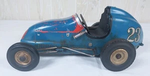 OHLSSON & RICE GAS POWERED MITE TETHER CAR BLUE COMPLETE AS RACED .049 ENGINE - Picture 1 of 24